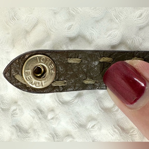 ❌SOLD 🤎Fendi Leather Horse Wrap Bracelet - Picture 4 of 8